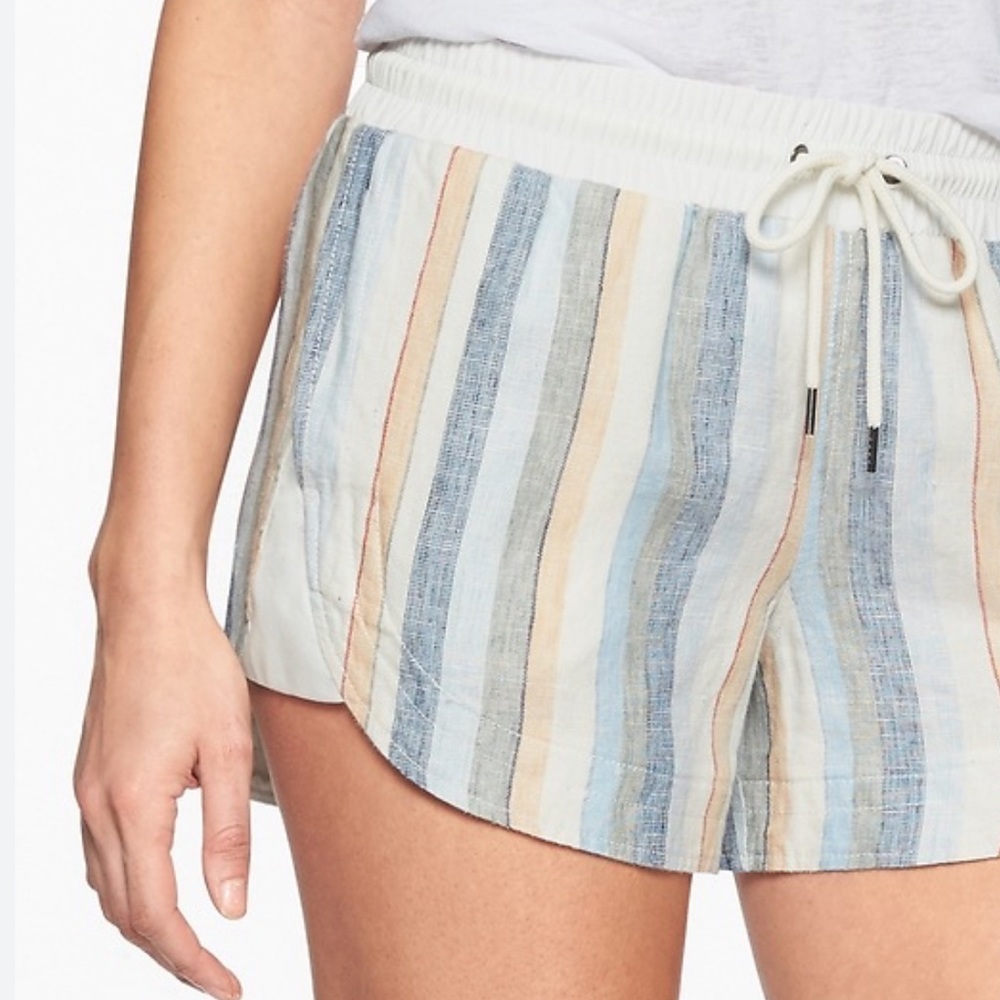 ATHLETA ‘Beachside Bali’ Linen Shorts - Picture 3 of 15